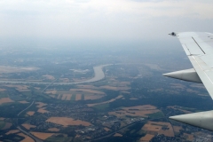 Landeanflug Flughafen Düsseldorf