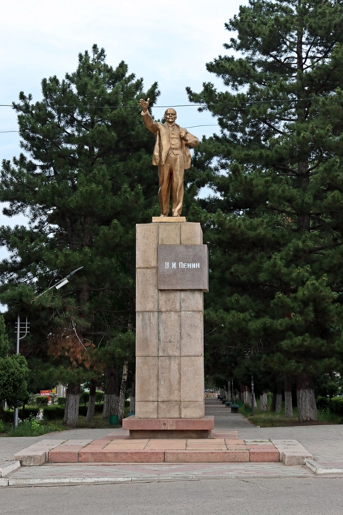 Lenin Statue in Karakol