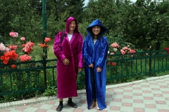Muslimische Bedeckung auf kirgisisch :-)