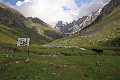 Eco Track Camp im Telet-Tal - Ziel der ersten Etappe von Jeti-Öguz zum Teleti-Pass