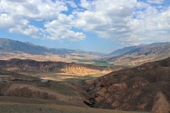 Wunderbare Landschaften in Kirgistan