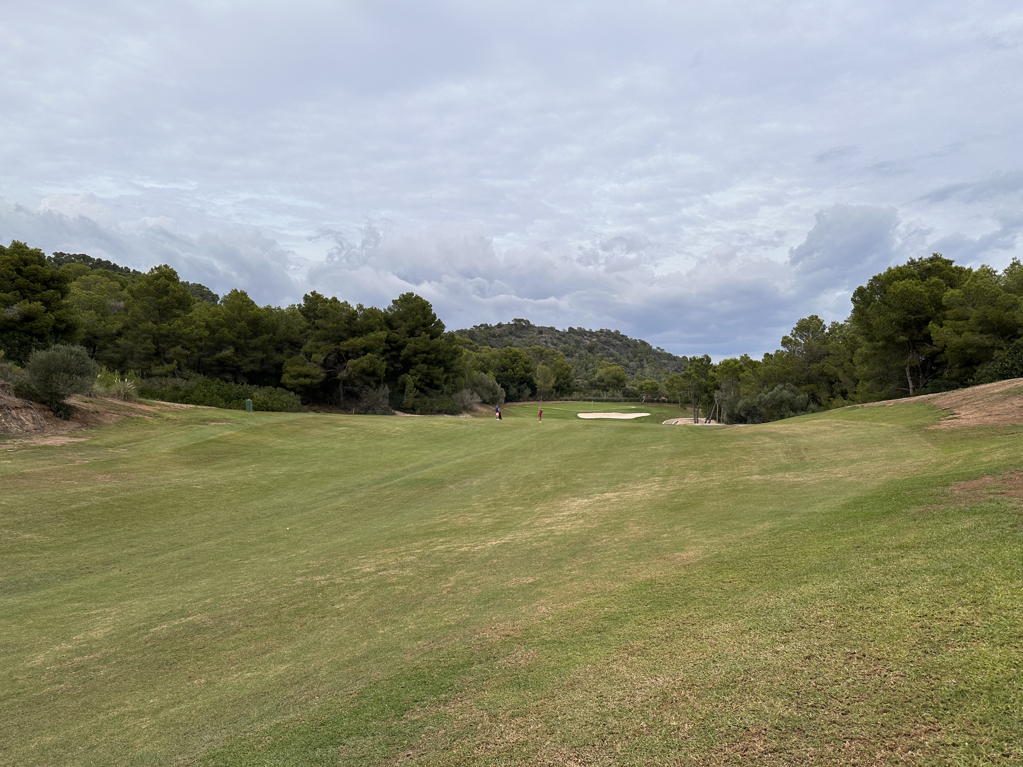 Bahn 5 auf dem Golfplatz Vall D'Or auf Mallorca