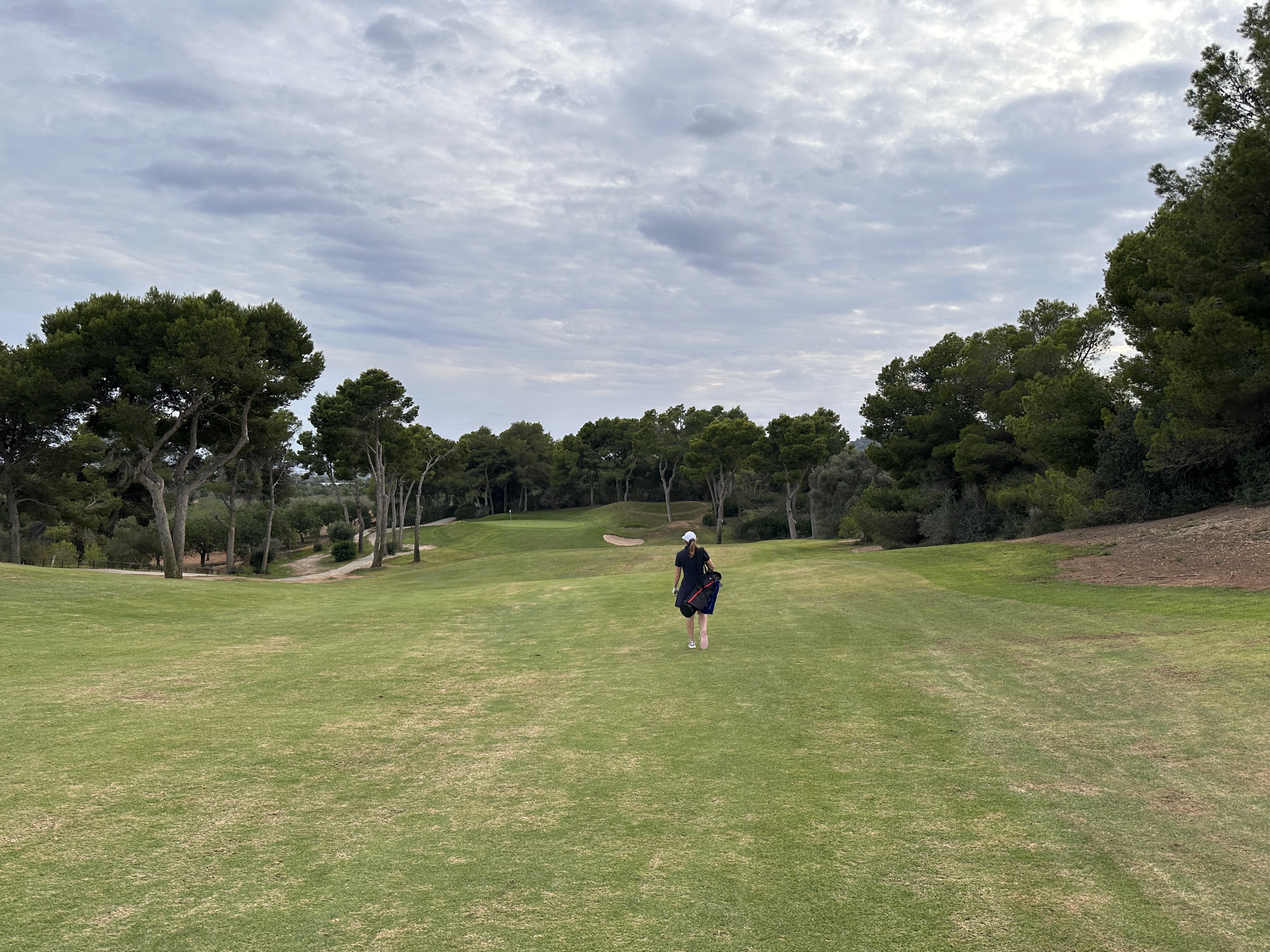 Bahn 6 auf dem Golfplatz Vall D'Or auf Mallorca