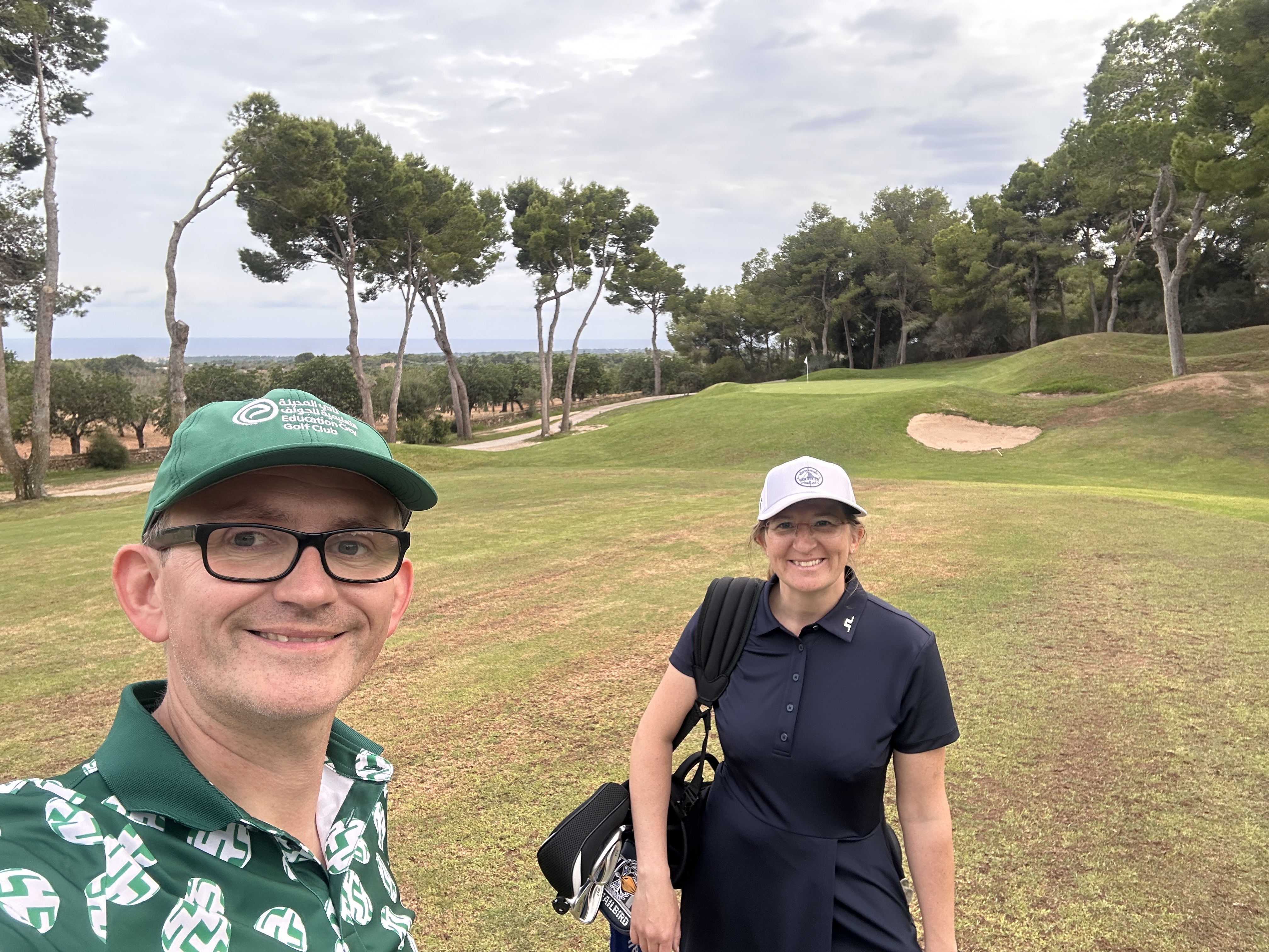 Bahn 6 auf dem Golfplatz Vall D'Or auf Mallorca