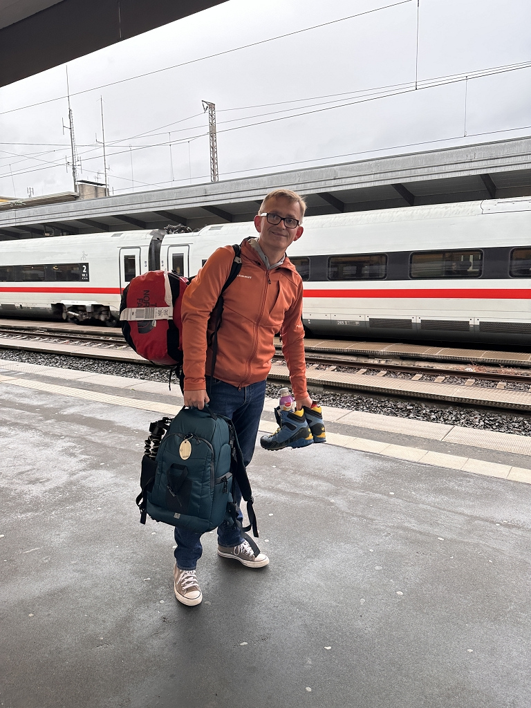 Mit dem Zug nach Kopenhagen