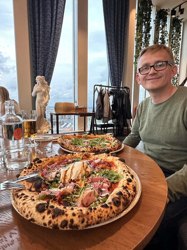 Hm lecker Pizza