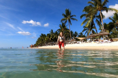 Flic en Flac Strand auf Mauritius
