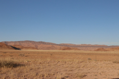 Fahrt auf der C14 in Namibia