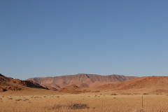 Fahrt auf der C14 in Namibia