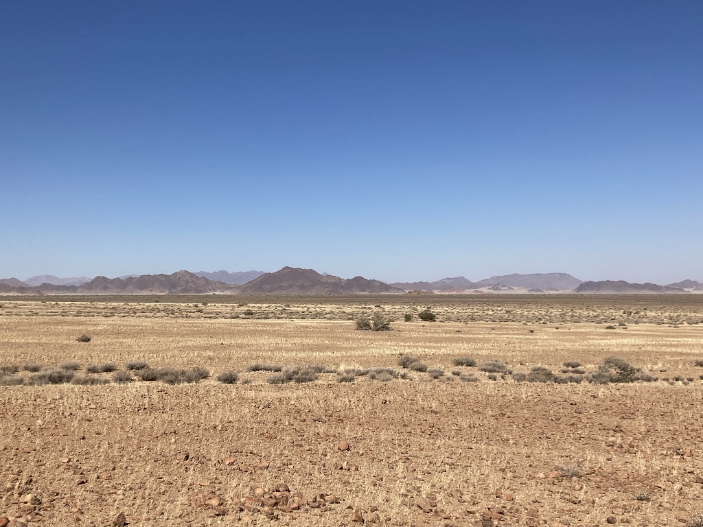Fahrt zur Düne 45 in der Namib