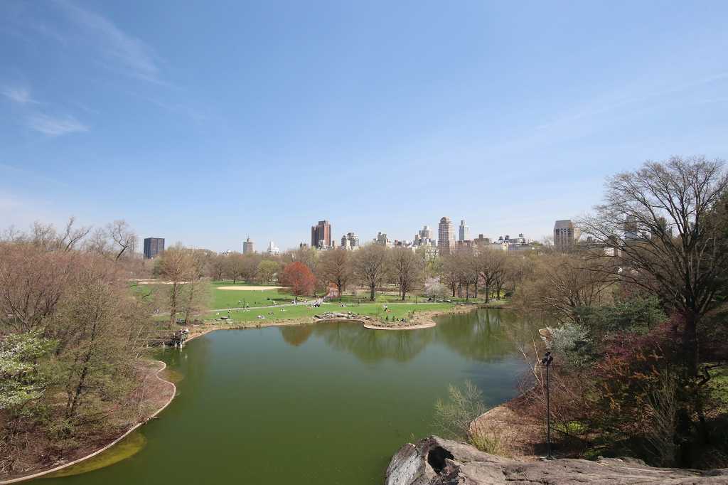Turtle Pond am Belvedere Caste im Central Park