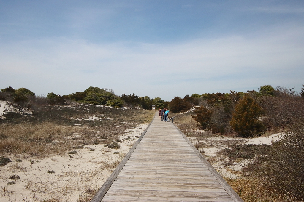 Fisherman´s Walkway Trail im Island Beach State Park