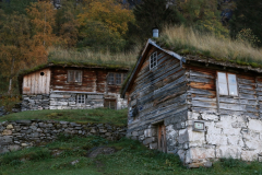 Der historische Bergbauernhof Skageflå