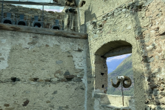 Messner Mountain Museum Schloss Juval - Ausstellung in der Ruine