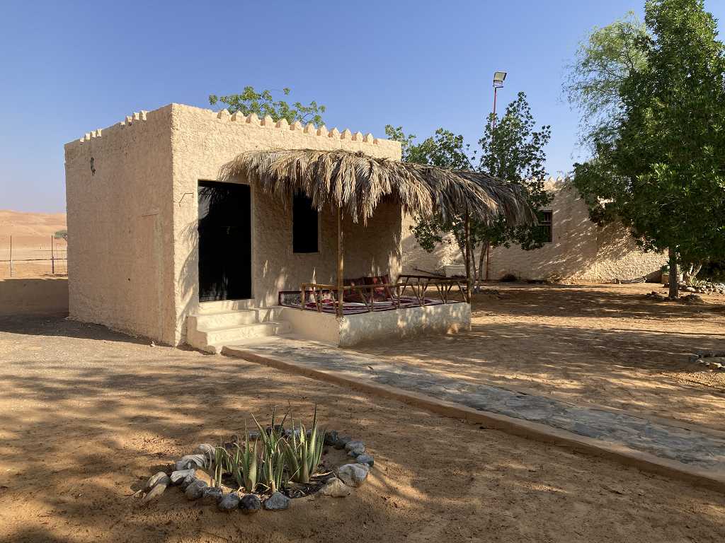 Unsere Unterkunft im Sama Al Wasil Desertcamp