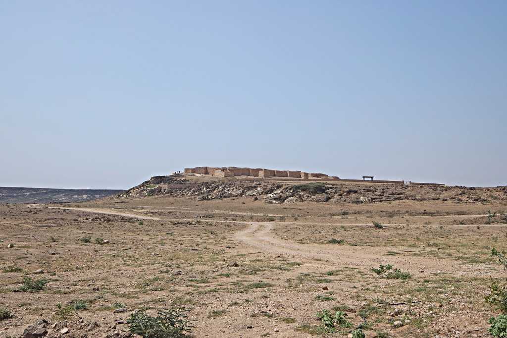 Blick auf die Ausgrabungsstätte Khor Rori (Sumharum)
