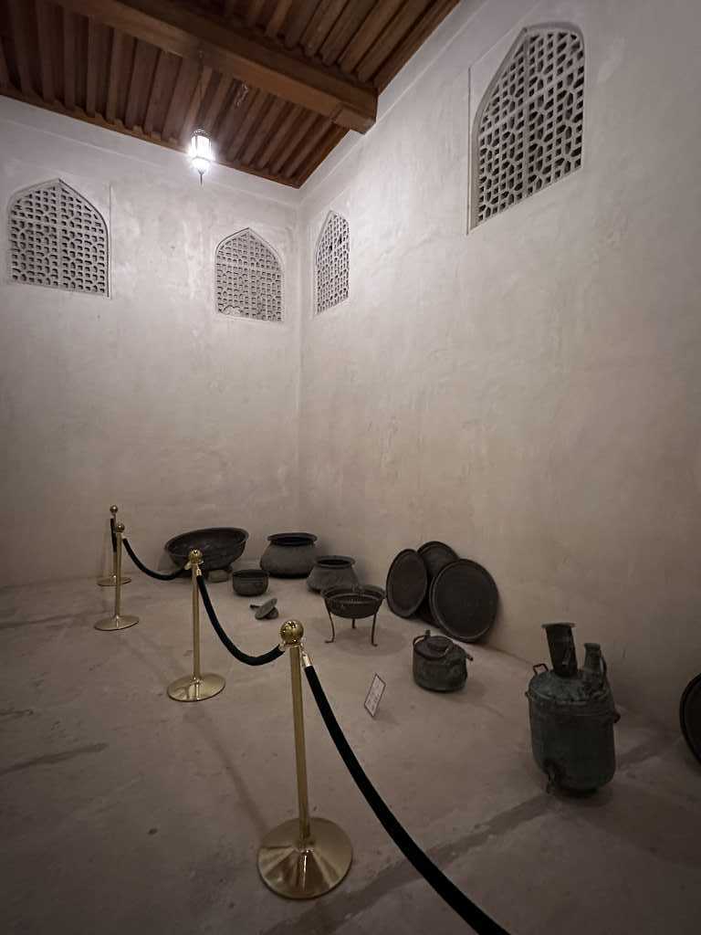 Küche in der Festung von Jabrin