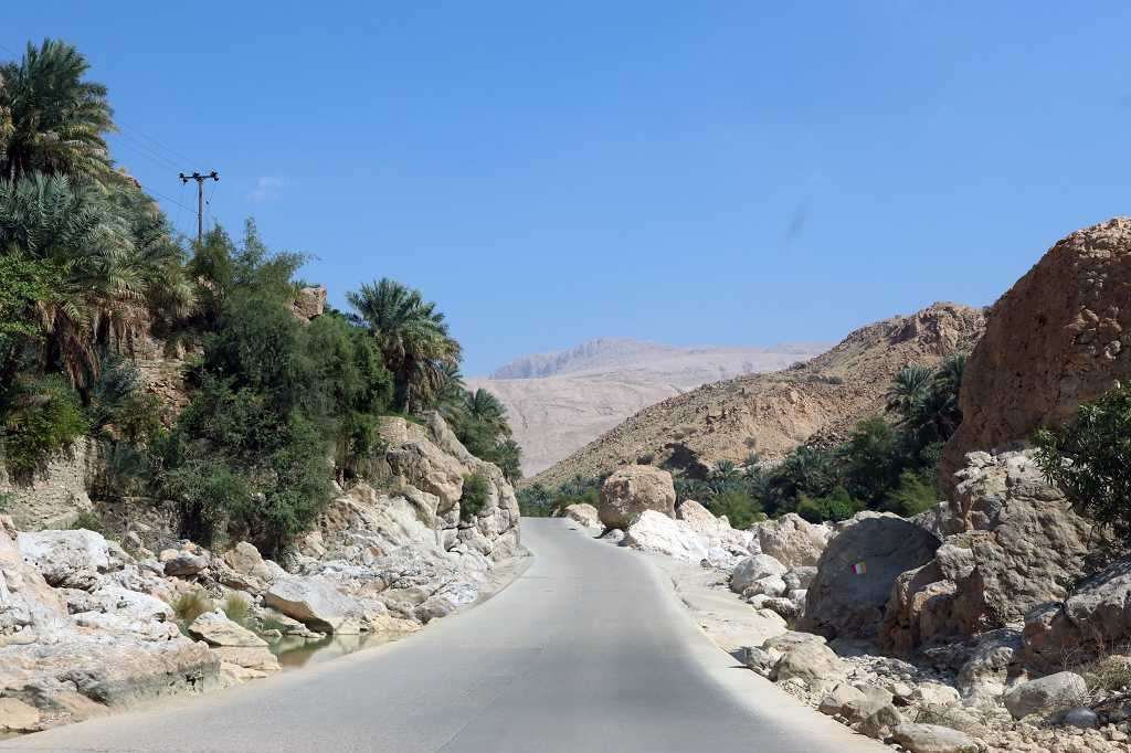 Fahrt zum Wadi Bani Khalid