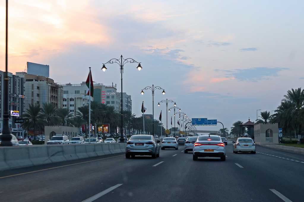 Stadtverkehr in Muscat
