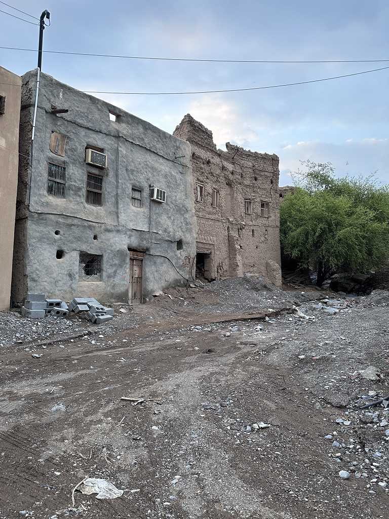 Die verlassenen Häuser von Al-Hamra
