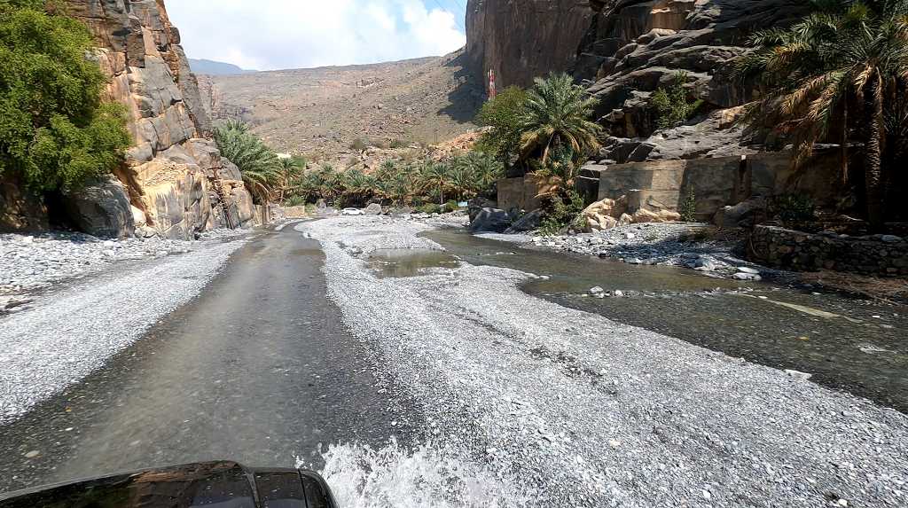 Offroadpiste durch das Wadi Nakhar