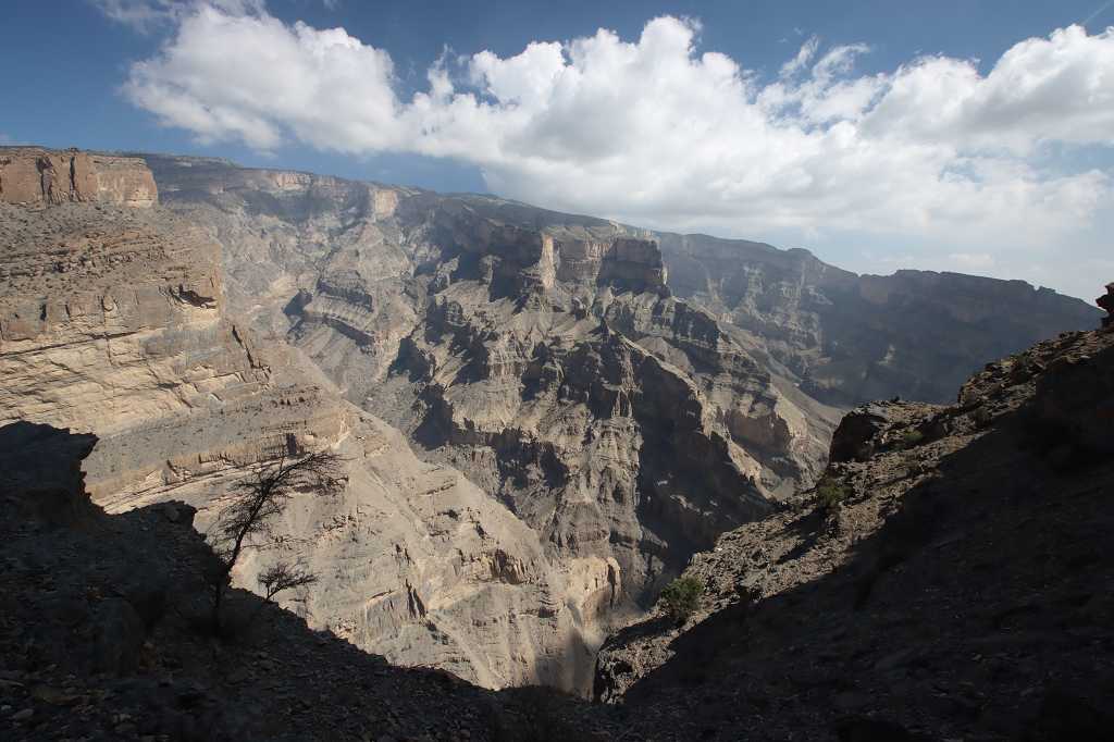 Blick auf den beeindruckenden Canyon