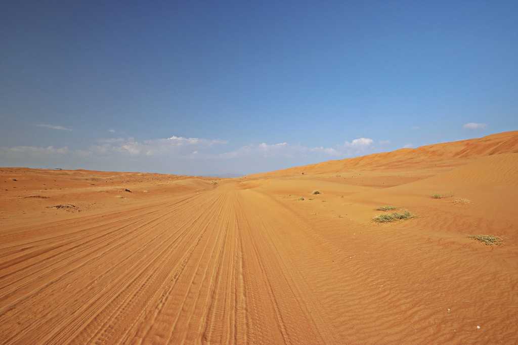 Jeepfahrt durch die Wahiba Sands zum Sama Al Wasil Desertcamp