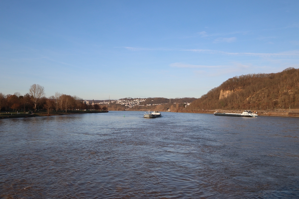 Am Deutschen Eck zwischen Rhein und Mosel