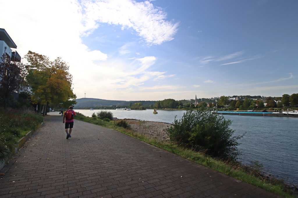 Rheinpromenade in Koblenz-Pfaffendorf