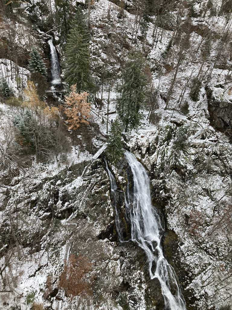 Todtnauer Wasserfall von oben
