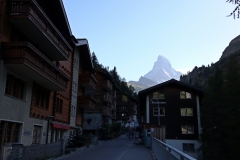 Zermatt und Blick aufs Matterhorn