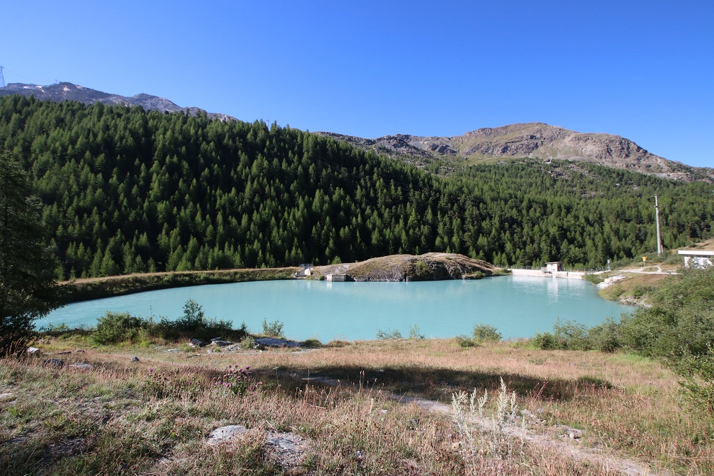 Mossjesee auf der Fünf-Seen-Runde in Zermatt