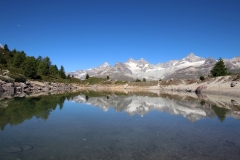 Grünsee auf der Fünf-Seen-Runde in Zermatt
