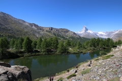 Grindjisee auf der Fünf-Seen-Runde in Zermatt