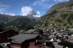 Matterhorn - heute mal mit ein paar Wolken