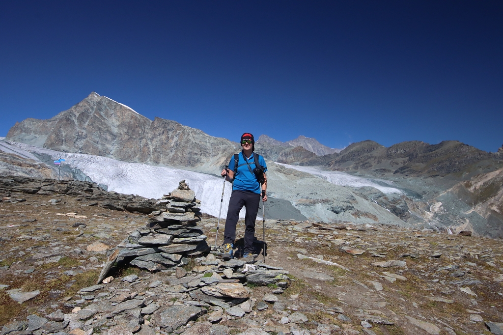 Mattmark Glacier Trail - Schwarzbergchopf