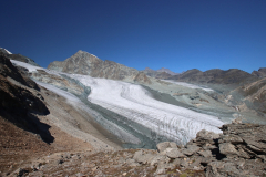 Mattmark Glacier Trail - Aussicht vom Schwarzbergchopf