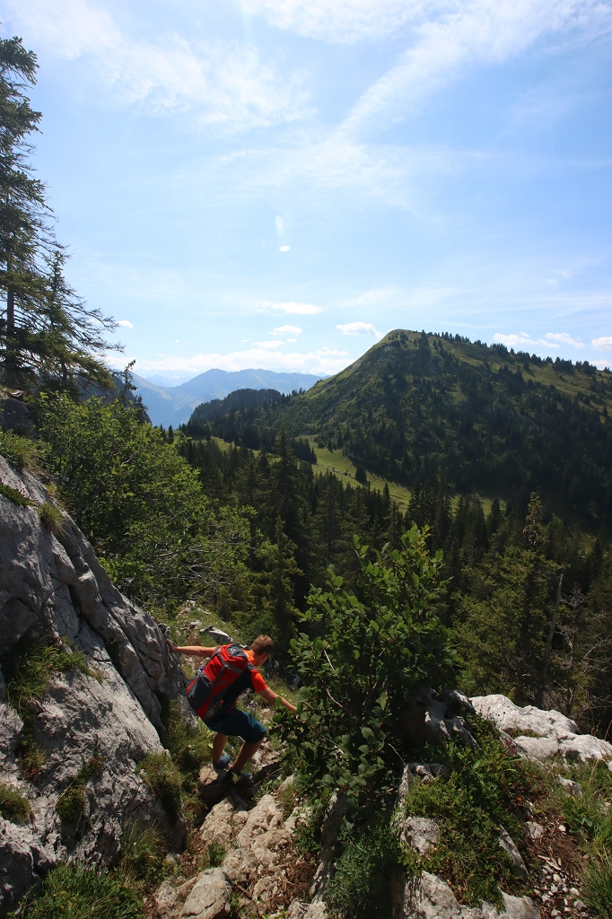 Wanderung vom Stockhorn über den Strüssligrat zur Oberstockenalp 