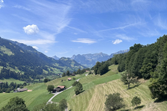 Seilbahnfahrt von Chrindi nach Erlenbach im Simmental