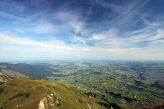 Blick vom Stockhorn auf 2.190 Metern Höhe