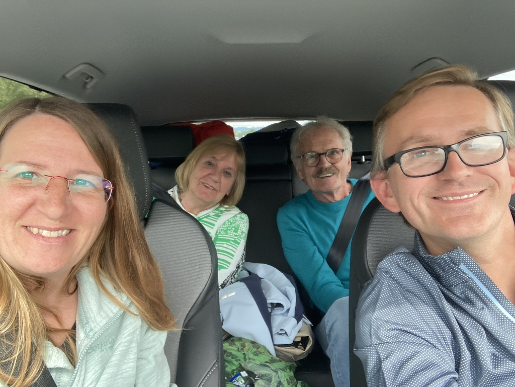 Auf dem Weg in die Schweiz