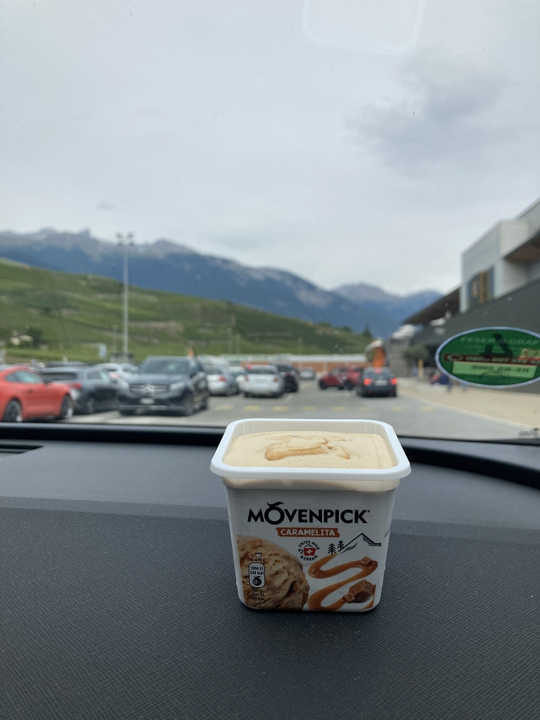 Das Caramelita von Mövenpick bitte auch in Deutschland einführen