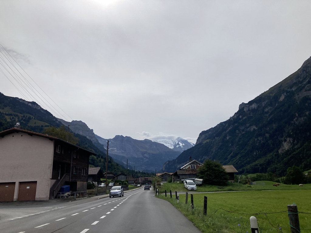 Blick auf die Berge