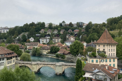 Blick auf Bern von der Nydeggbrücke