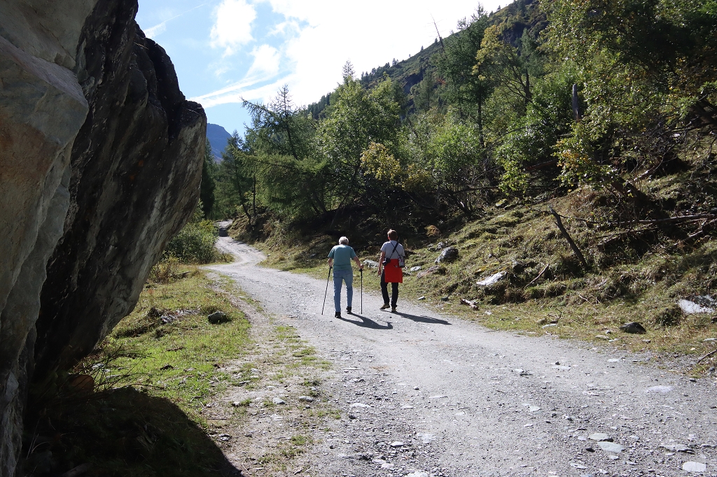 Wanderung von Plats de la Lée zur Petit Mountet