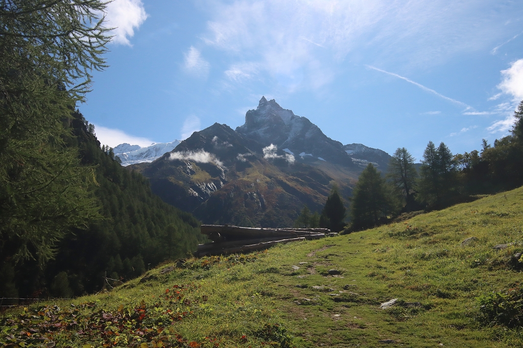 Aufstieg zur Petit Mountet