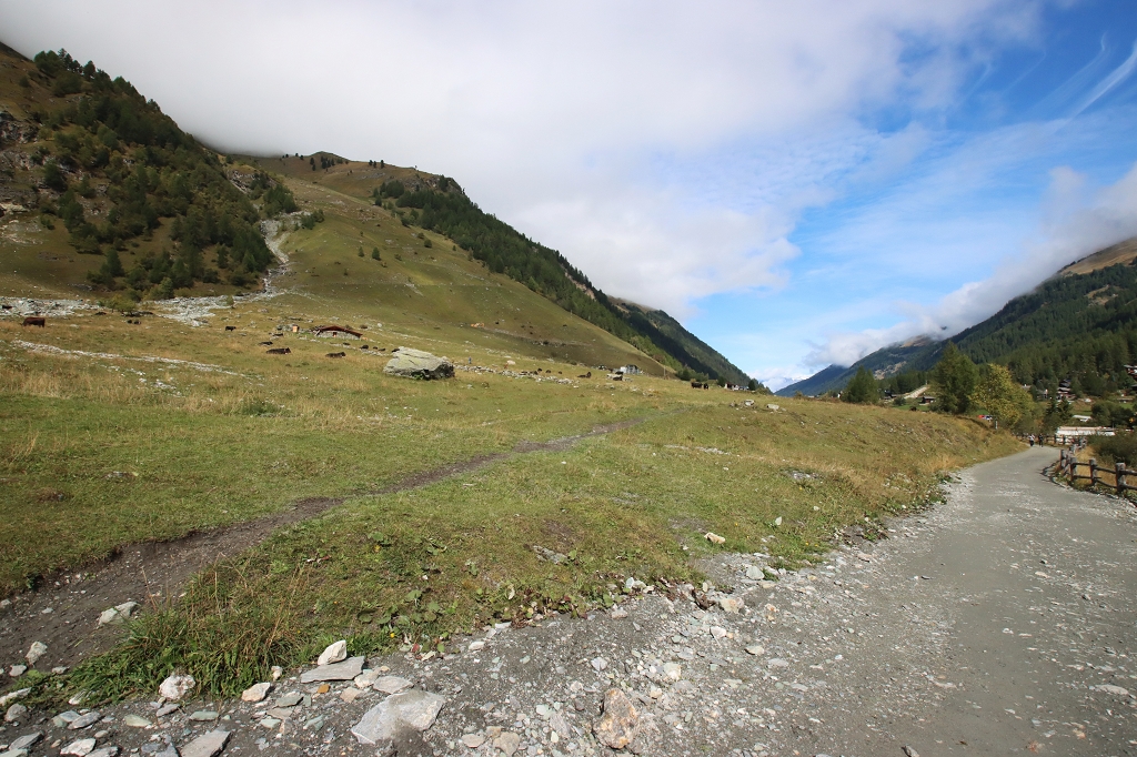 Wanderung von Plats de la Lée zur Petit Mountet