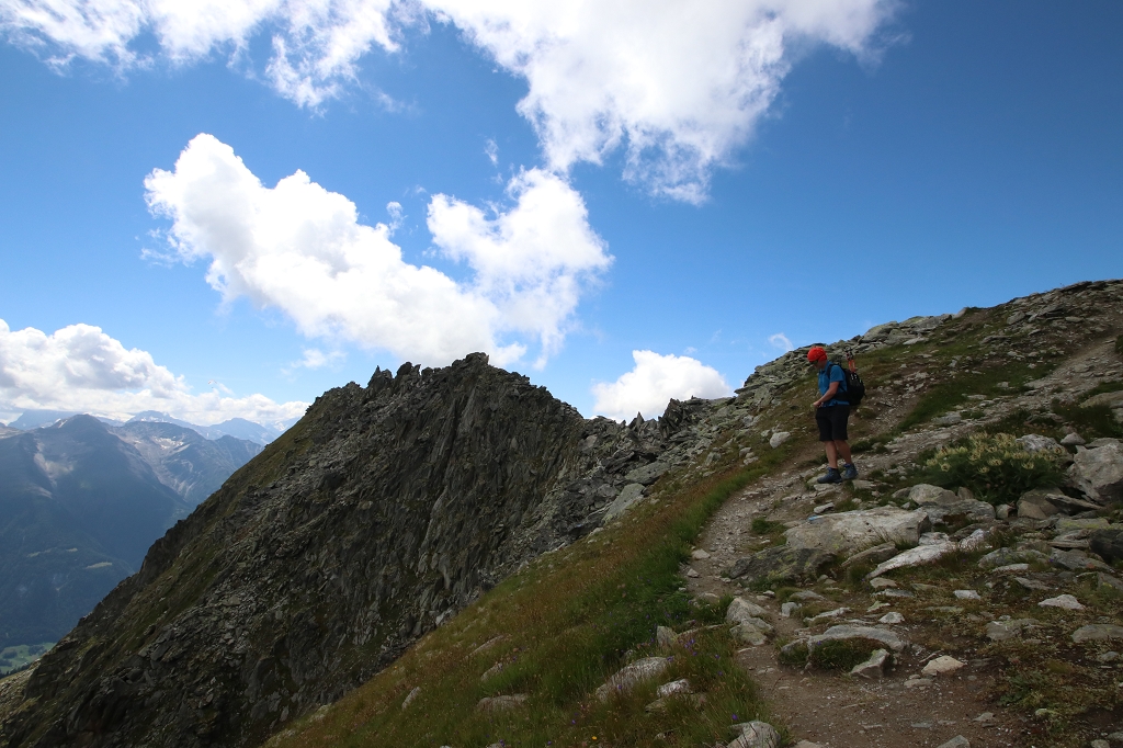 UNESCO Höhenweg vom Bettmerhorn über den Bettmergrat zum Eggishorn - Abstieg zur Elselicka
