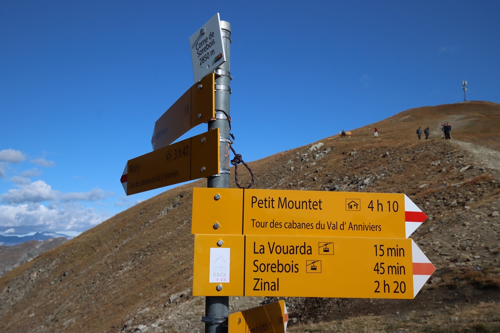 Auf dem Col de Sorebois