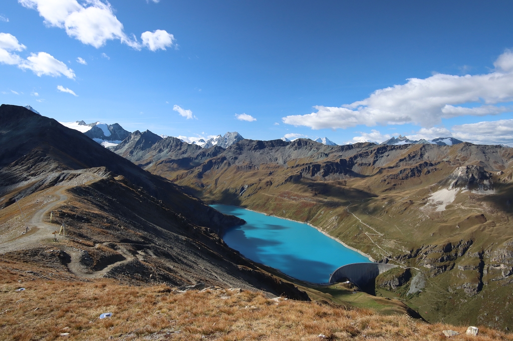 Lac de Moiry in voller Schönheit